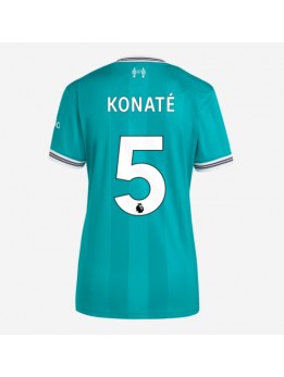 Billige Liverpool Ibrahima Konate #5 Tredjedrakt Dame 2025-26 Kortermet